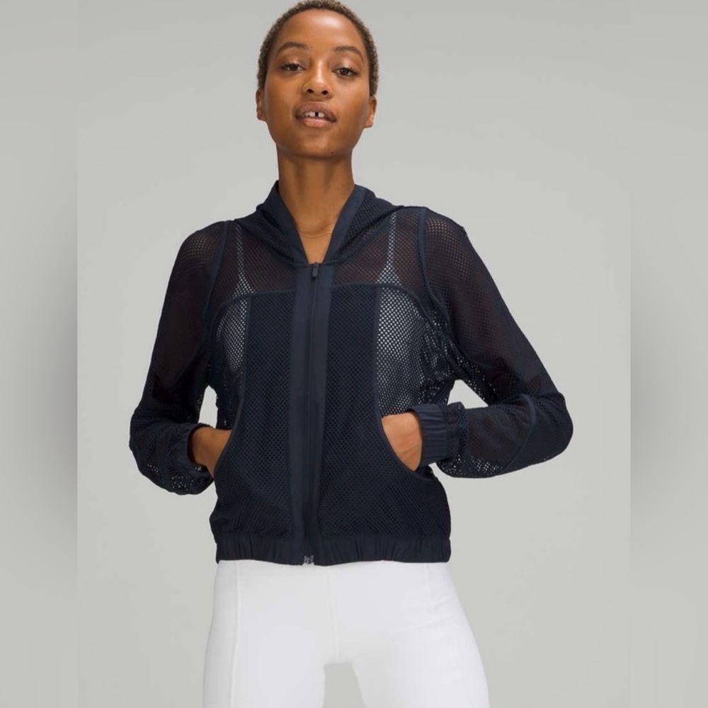 lululemon Relaxed Fit Mesh Jacket